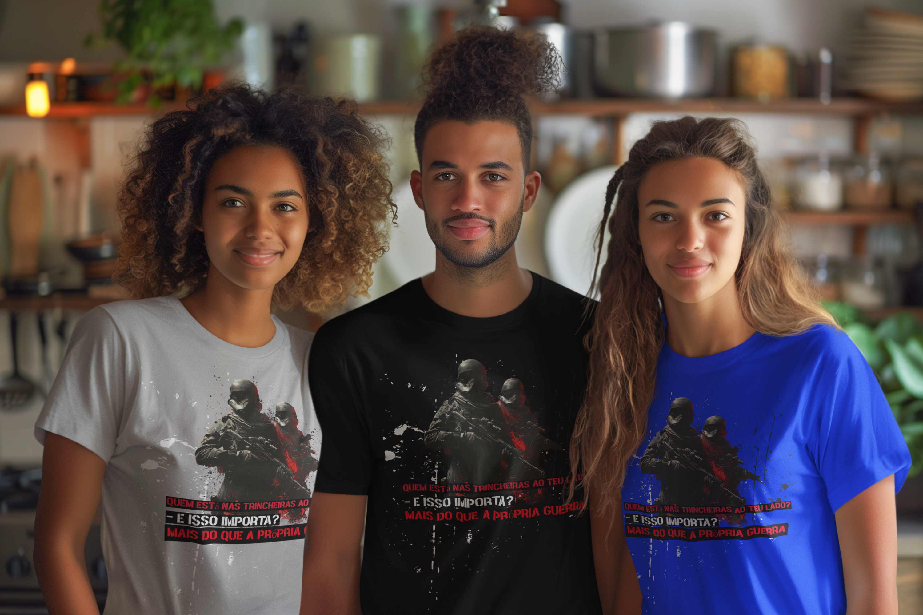 Nome do produto: QUEM ESTÁ NAS TRINCHEIRAS AO TEU LADO?