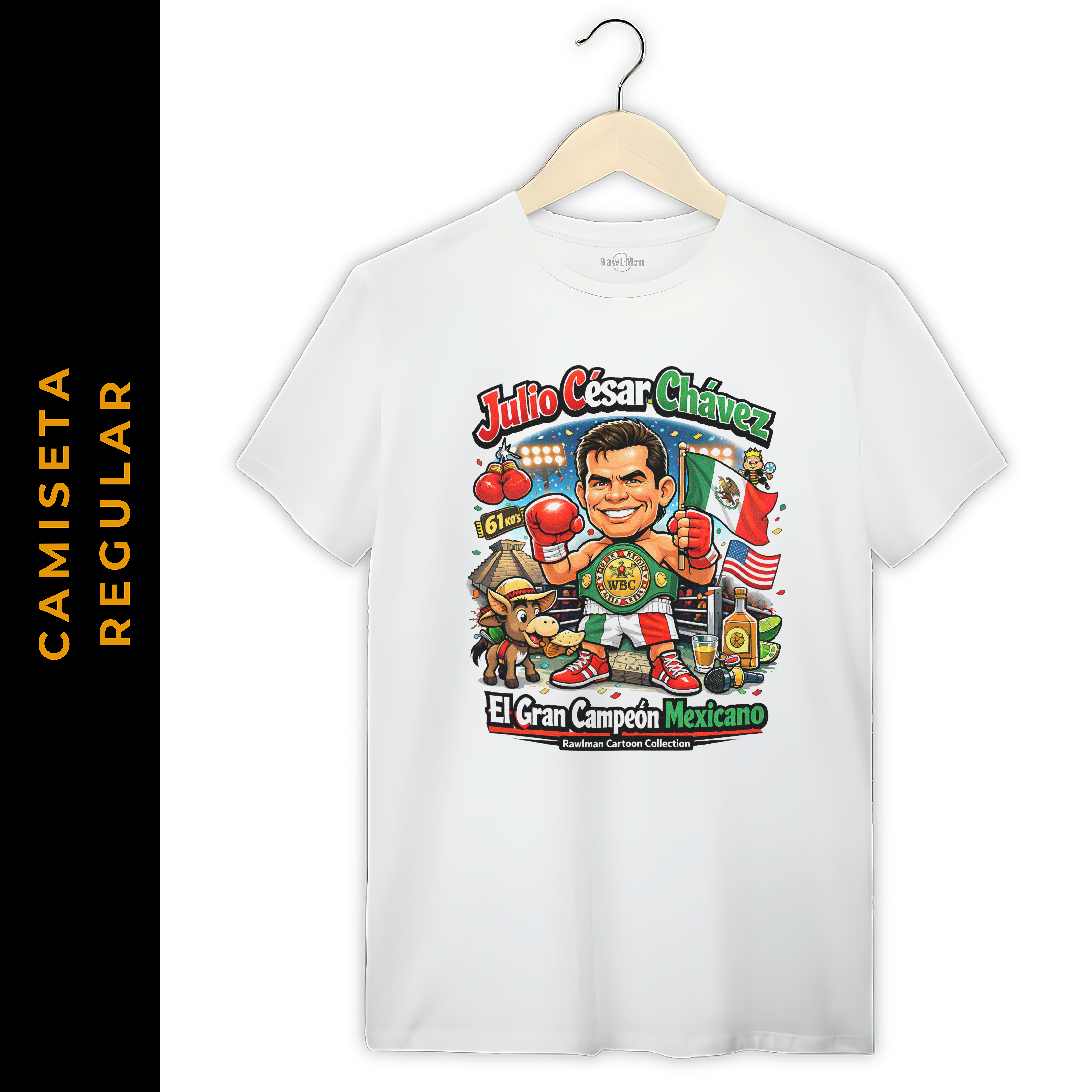 Regular Cartoon Boxe Julio César Chávez