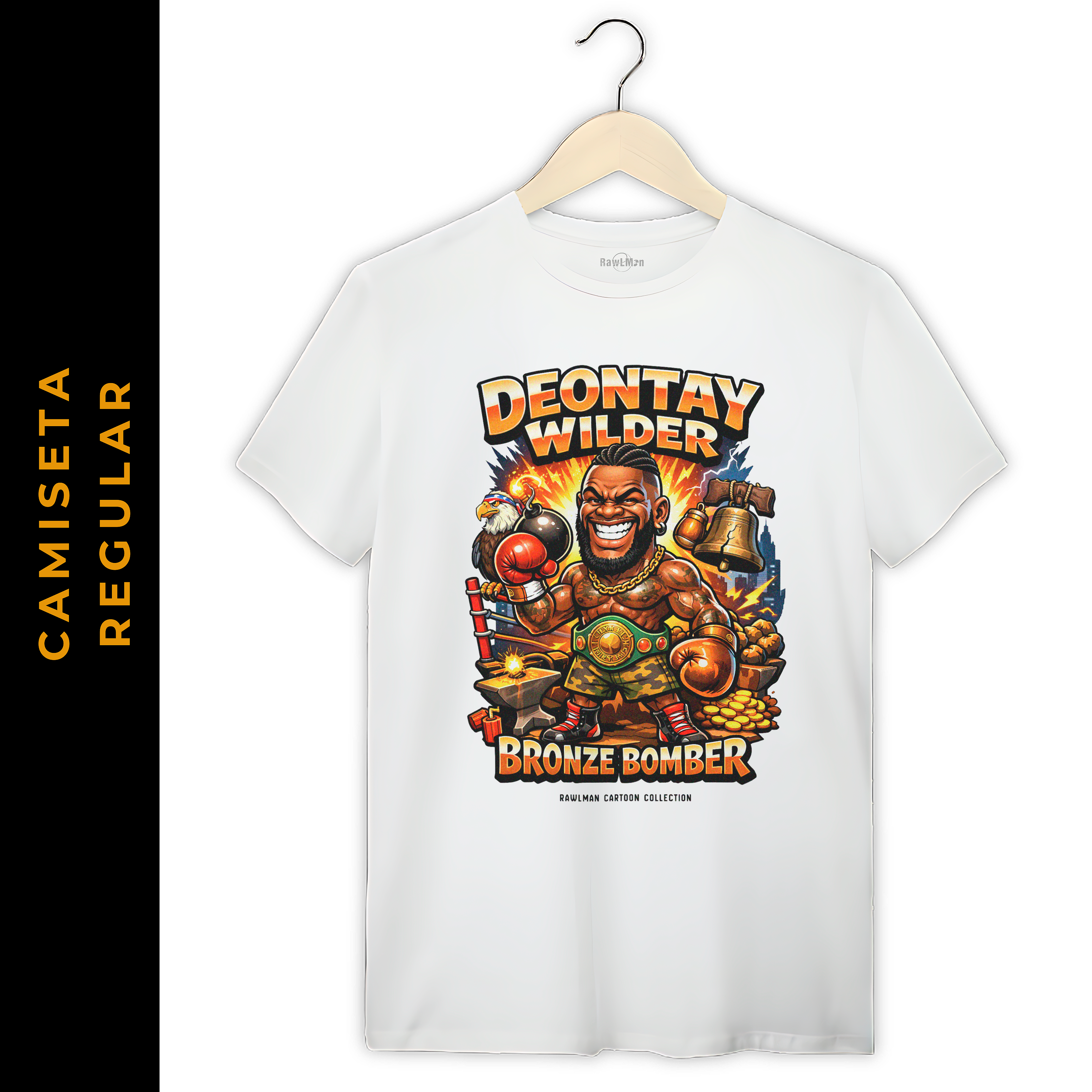 Regular Cartoon Boxe Deontay Wilder