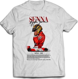 Camisa - F1 Ayrton Senna