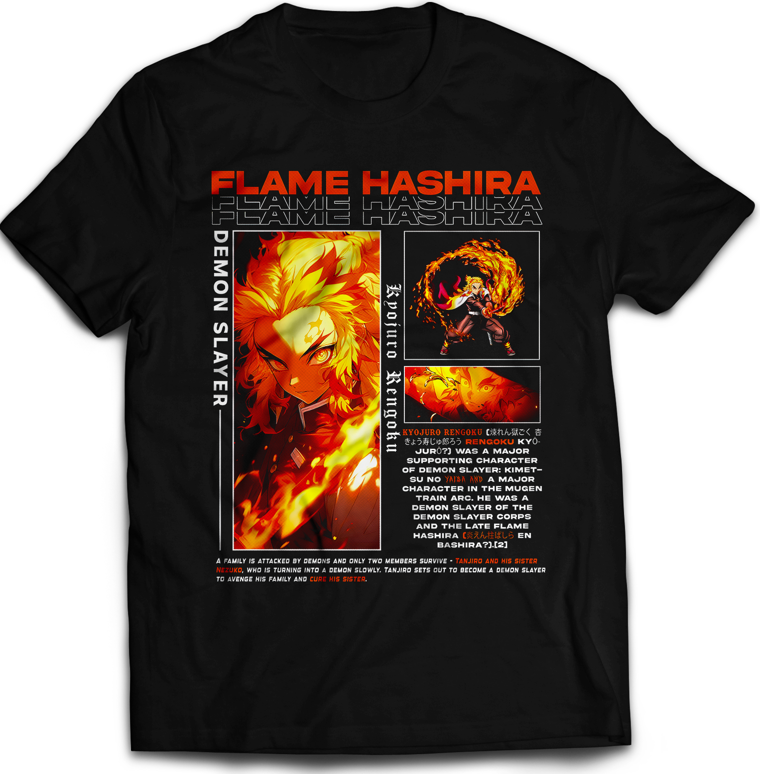 Camisa - Demon Slayer Hashira