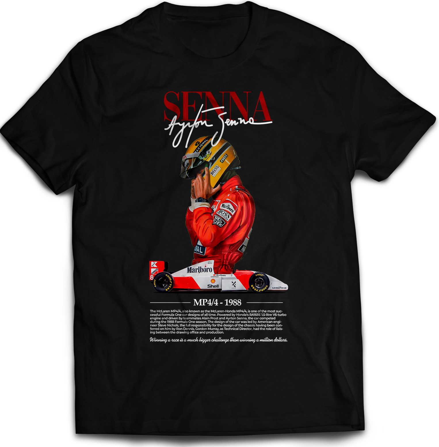 Camisa - Ayrton Senna 1988