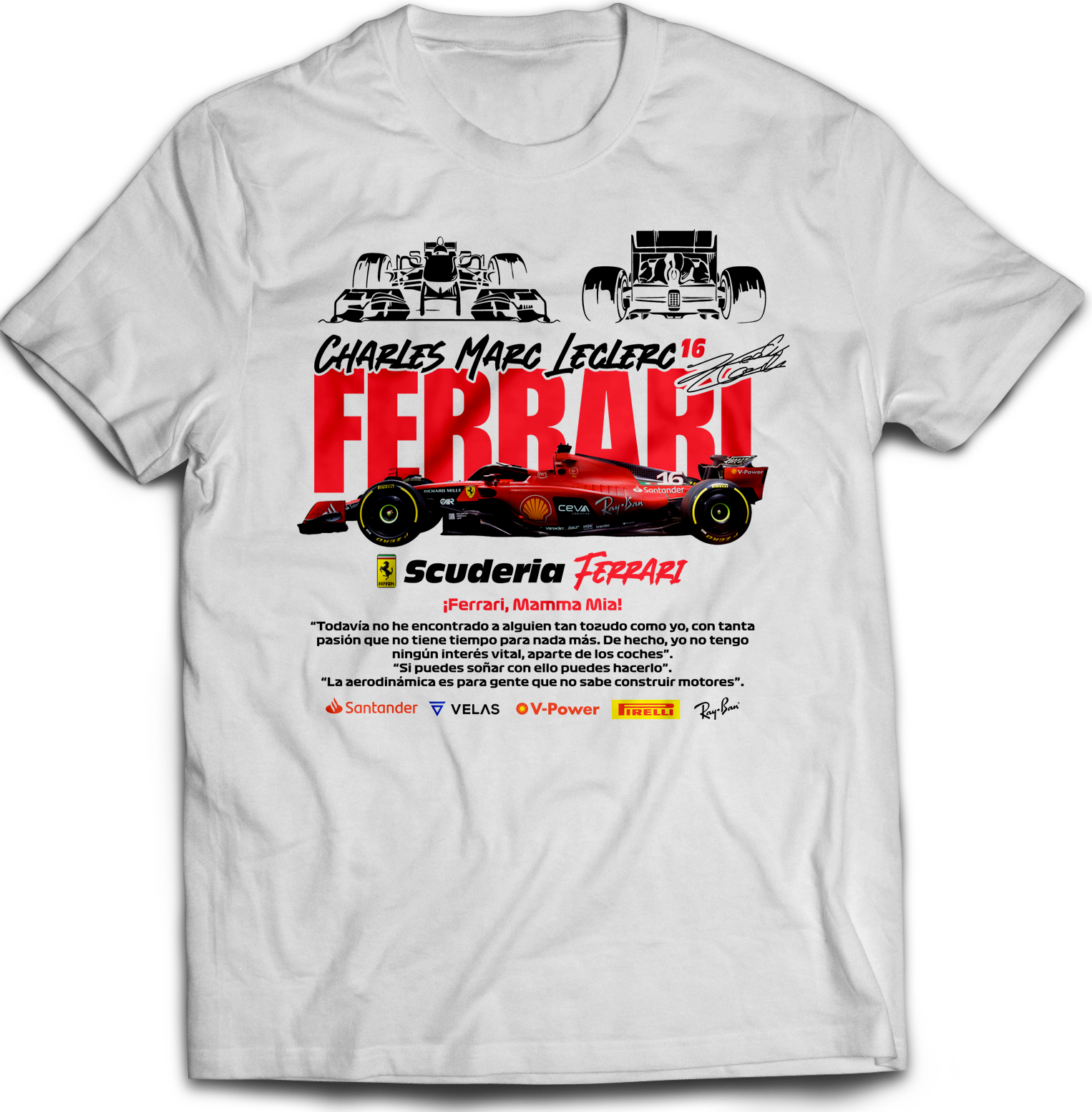 Camisa - F1 Ferrari
