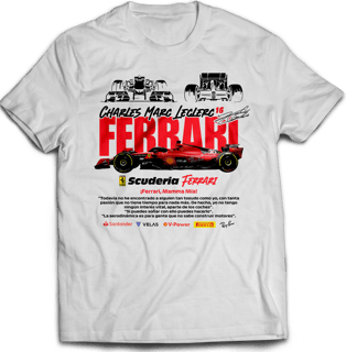 Camisa - F1 Ferrari