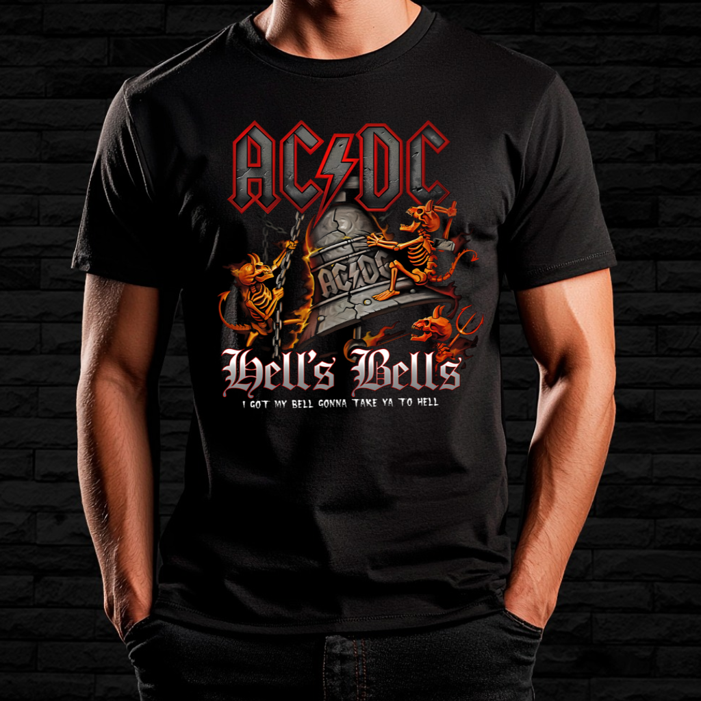 Nome do produto: AC/DC – Hell’s Bells Inferno | Linha Prime