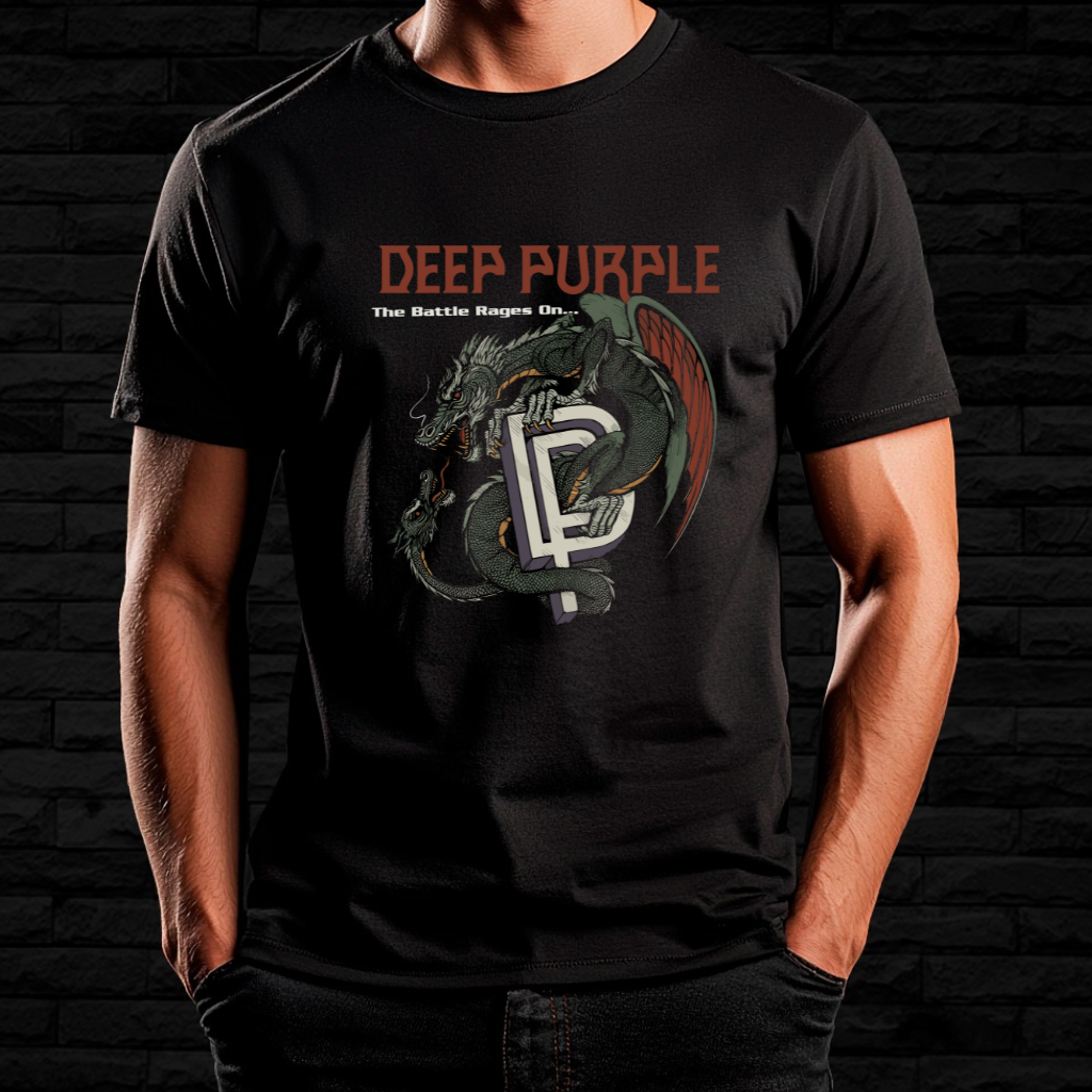 Nome do produto: Camiseta Deep Purple - The Battle Rages On | Linha Prime