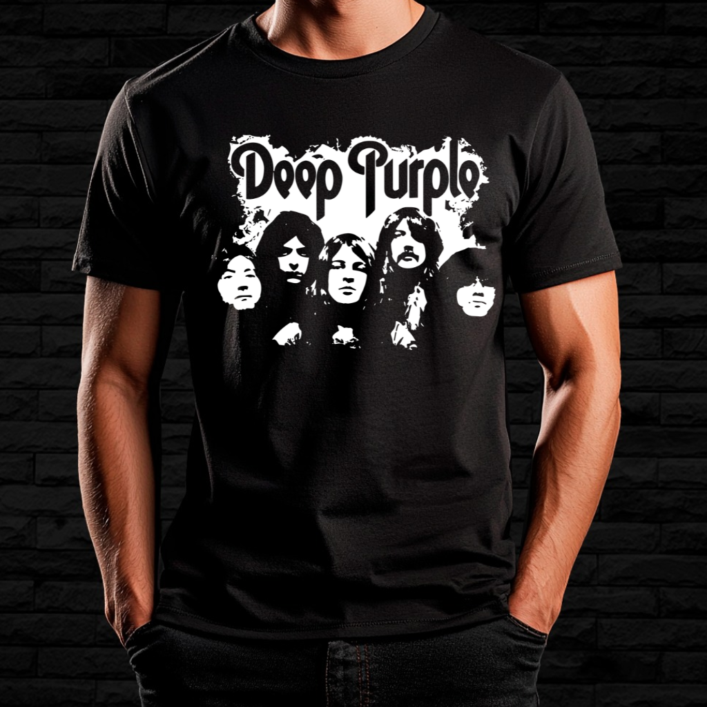 Nome do produto: Camiseta Deep Purple - Classic Band | Linha Prime