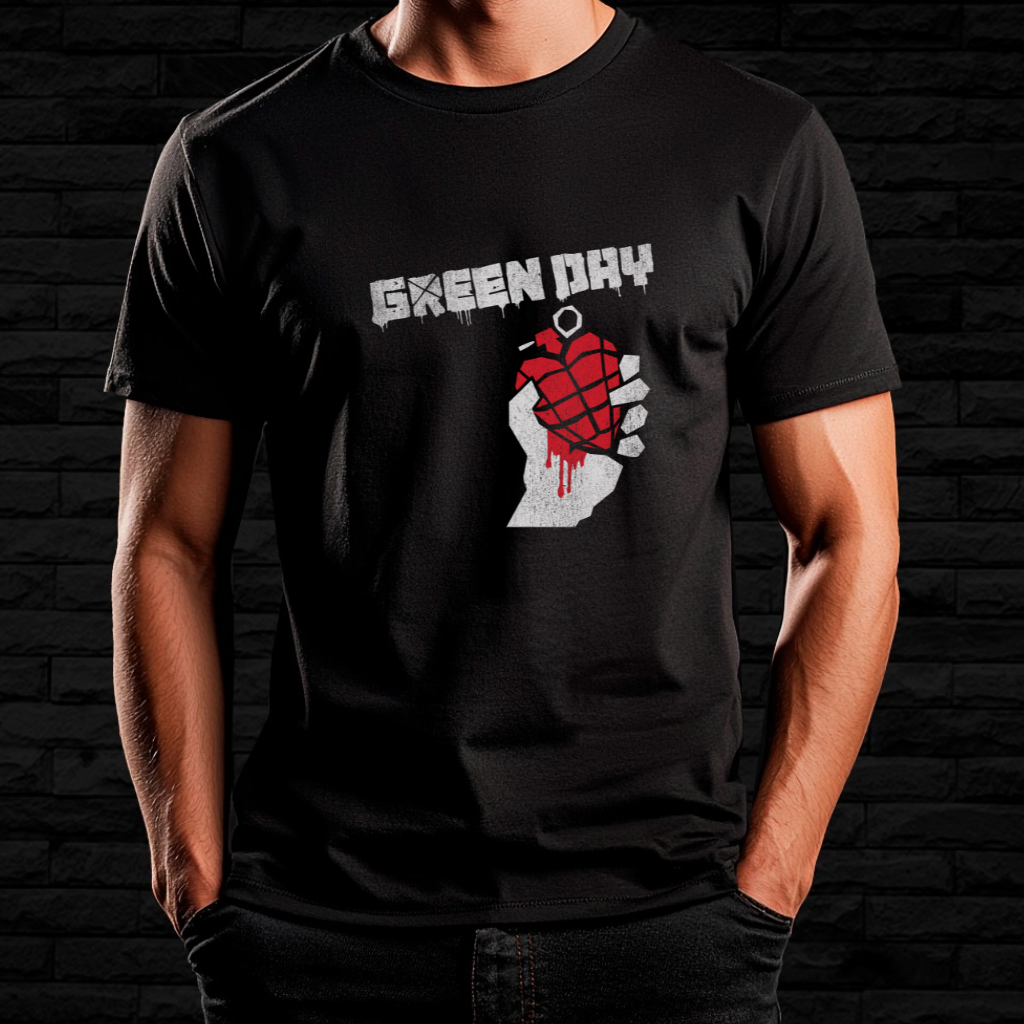 Nome do produto: Camiseta Green Day - American Idiot | Linha Prime
