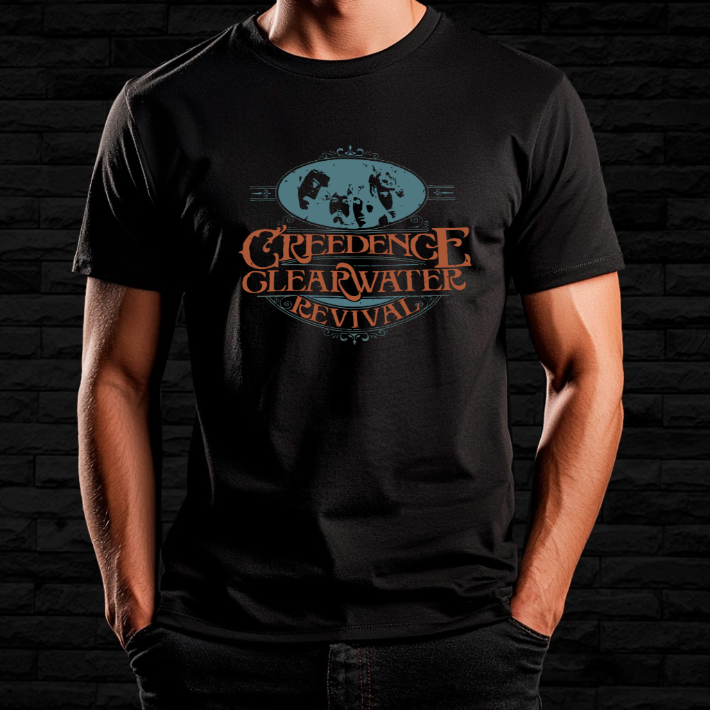 Nome do produto: Creedence Clearwater Revival – Vintage Label | Linha Prime