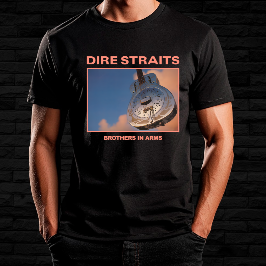 Nome do produto: Camiseta Dire Straits - Brothers in Arms | Linha Prime