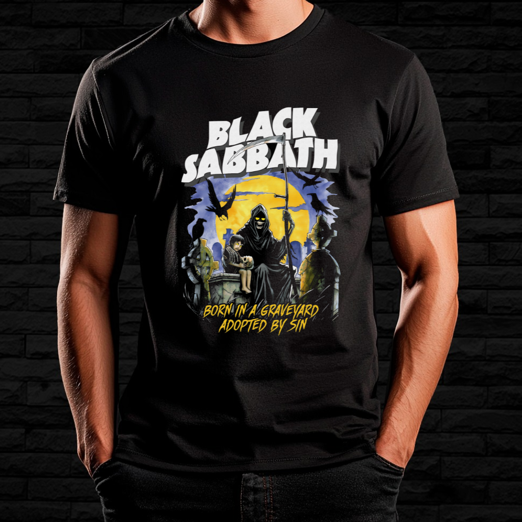 Nome do produto: Black Sabbath – Born in a Graveyard | Linha Prime
