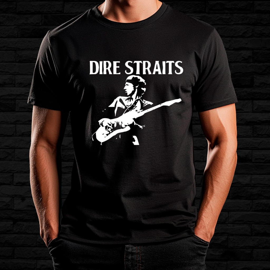 Nome do produto: Camiseta Dire Straits - Mark Knopfler Legend | Linha Prime