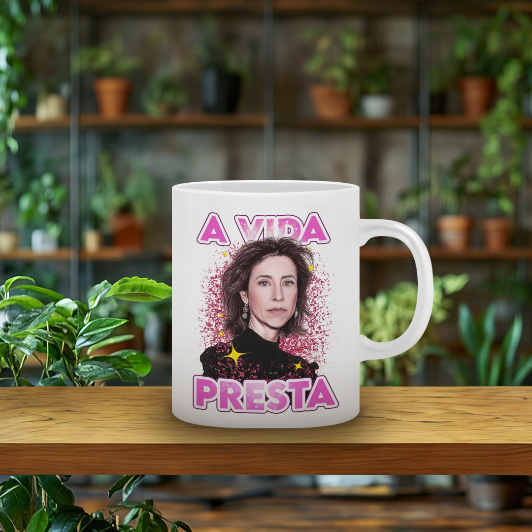 Nome do produto: Caneca A Vida Presta