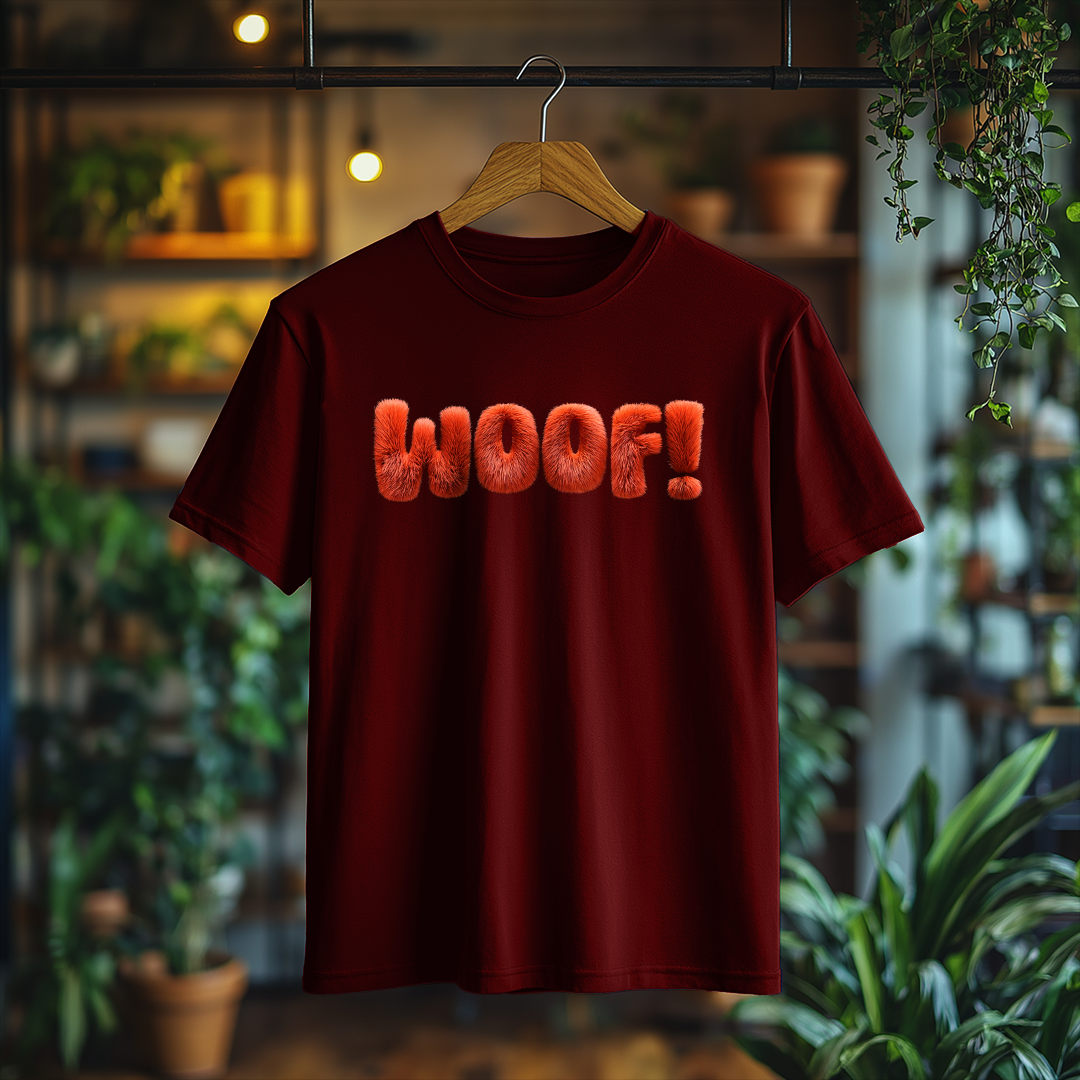 Nome do produto: Camiseta Masculina WOOF
