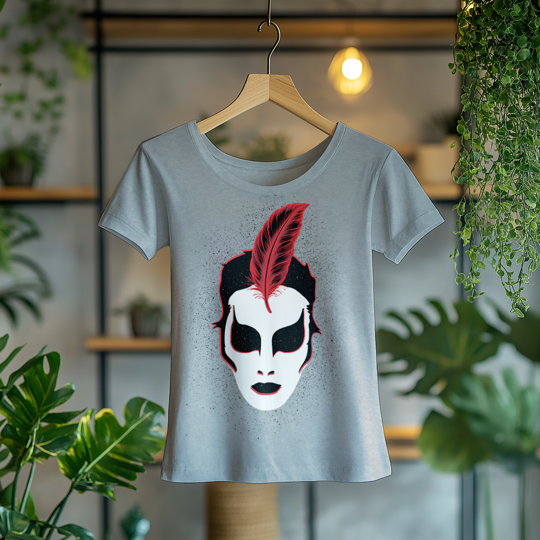 Nome do produto: Camiseta Feminina Pavão Misterioso