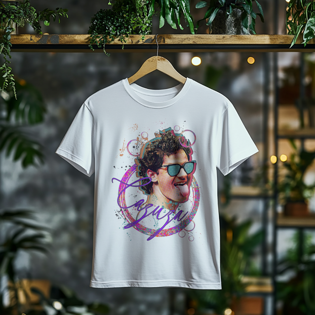 Nome do produto: Camiseta Plus Size Cazuza