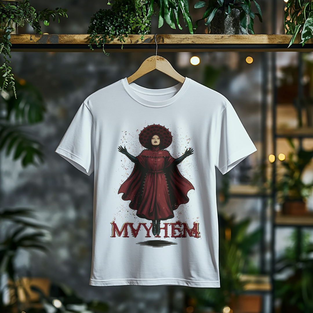 Nome do produto: Camiseta Plus Size Lady Gaga: MAYHEM