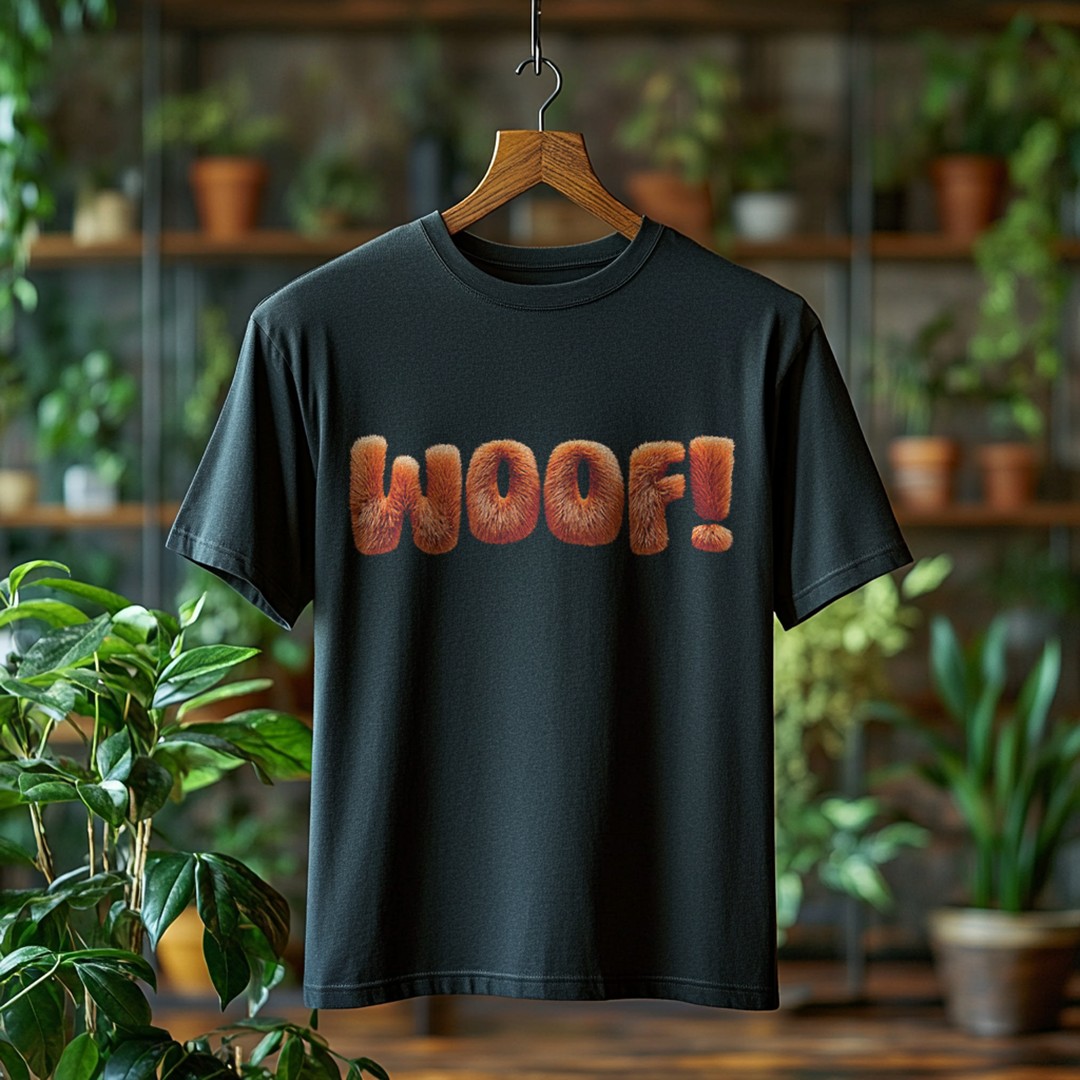 Nome do produto: Camiseta Plus Size WOOF