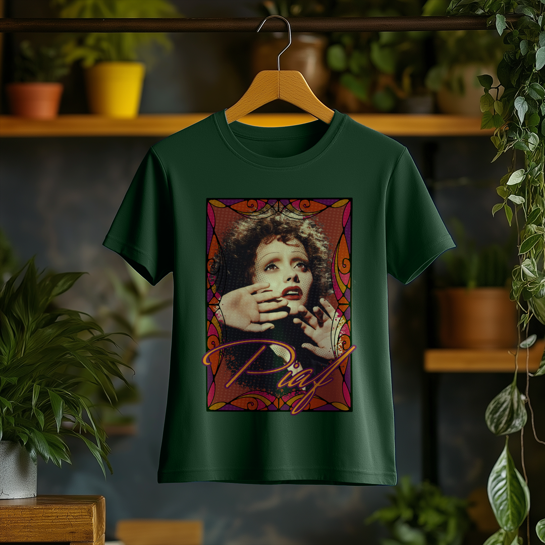 Nome do produto: Camiseta Feminina Piaf