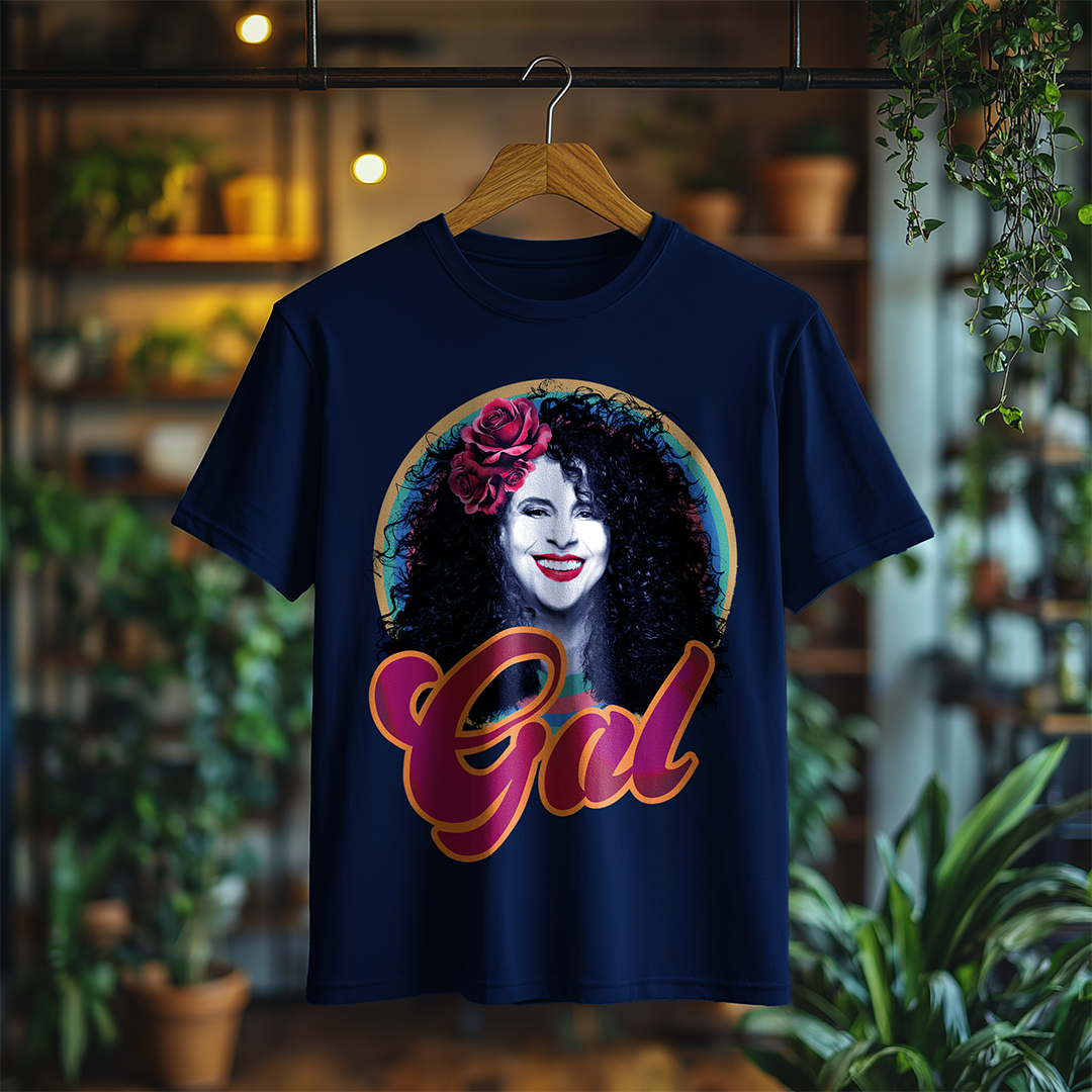 Nome do produto: Camiseta Plus Size Gal Costa