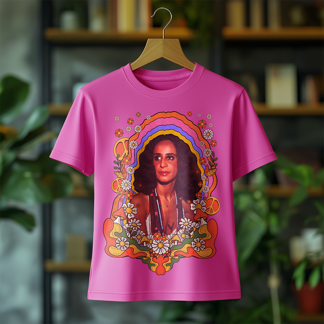 Nome do produto: Camiseta Feminina Maria Bethânia