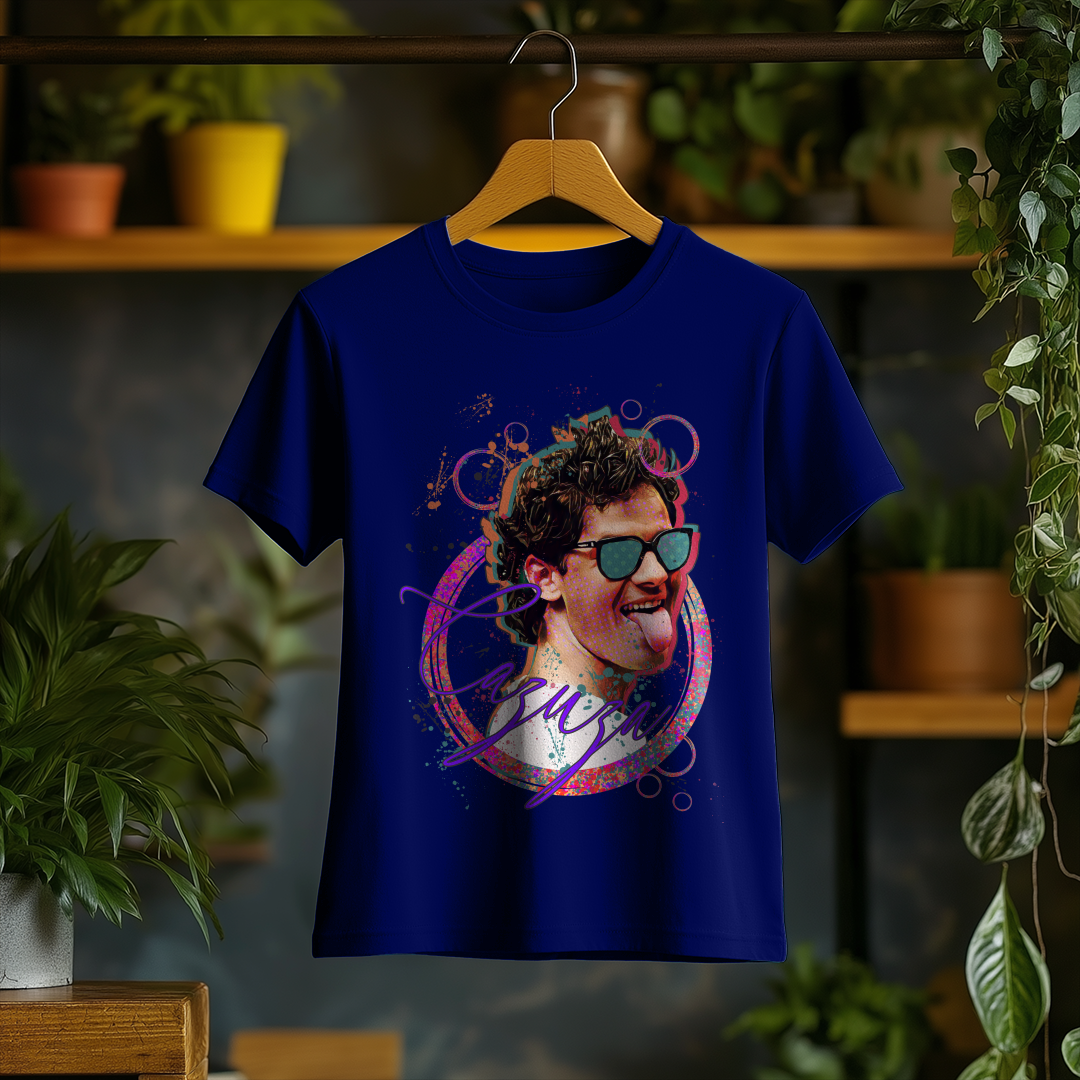 Nome do produto: Camiseta Feminina Cazuza