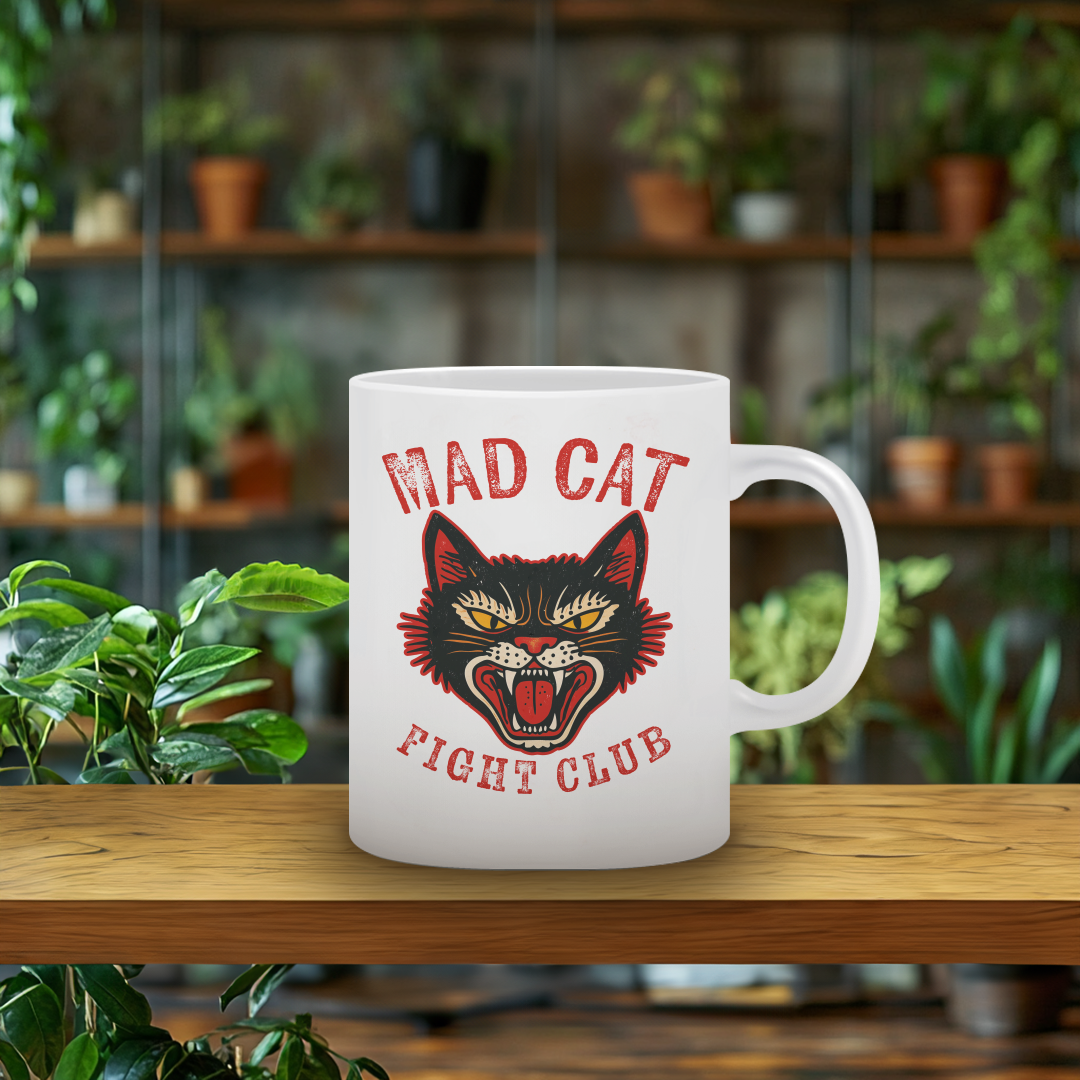 Nome do produto: Caneca Mad Cat