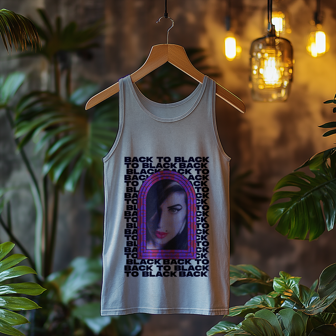 Nome do produto: Regata Amy Winehouse