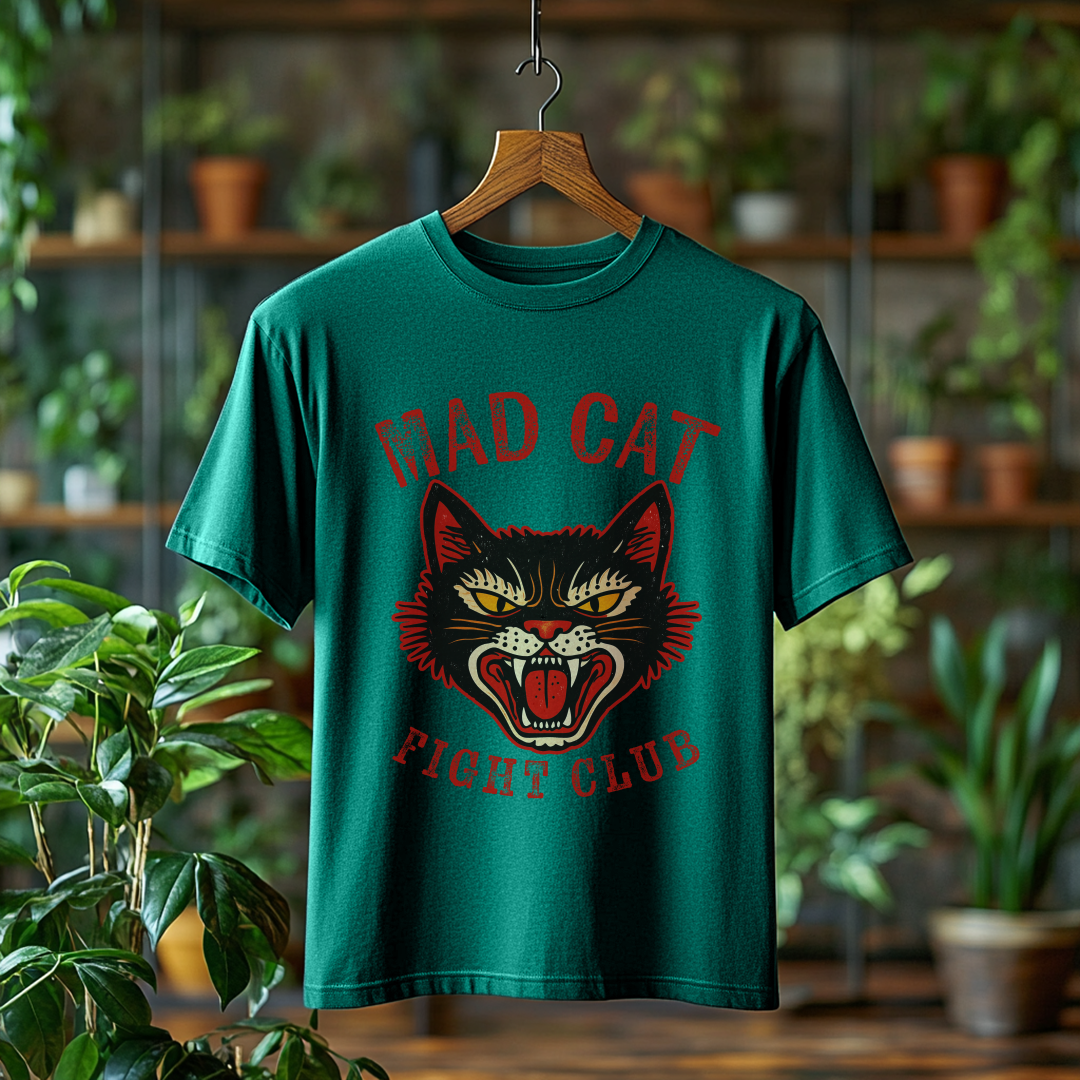 Nome do produto: Camiseta Estonada Mad Cat