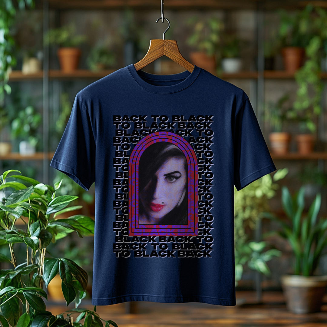 Nome do produto: Camiseta Plus size Amy Winehouse