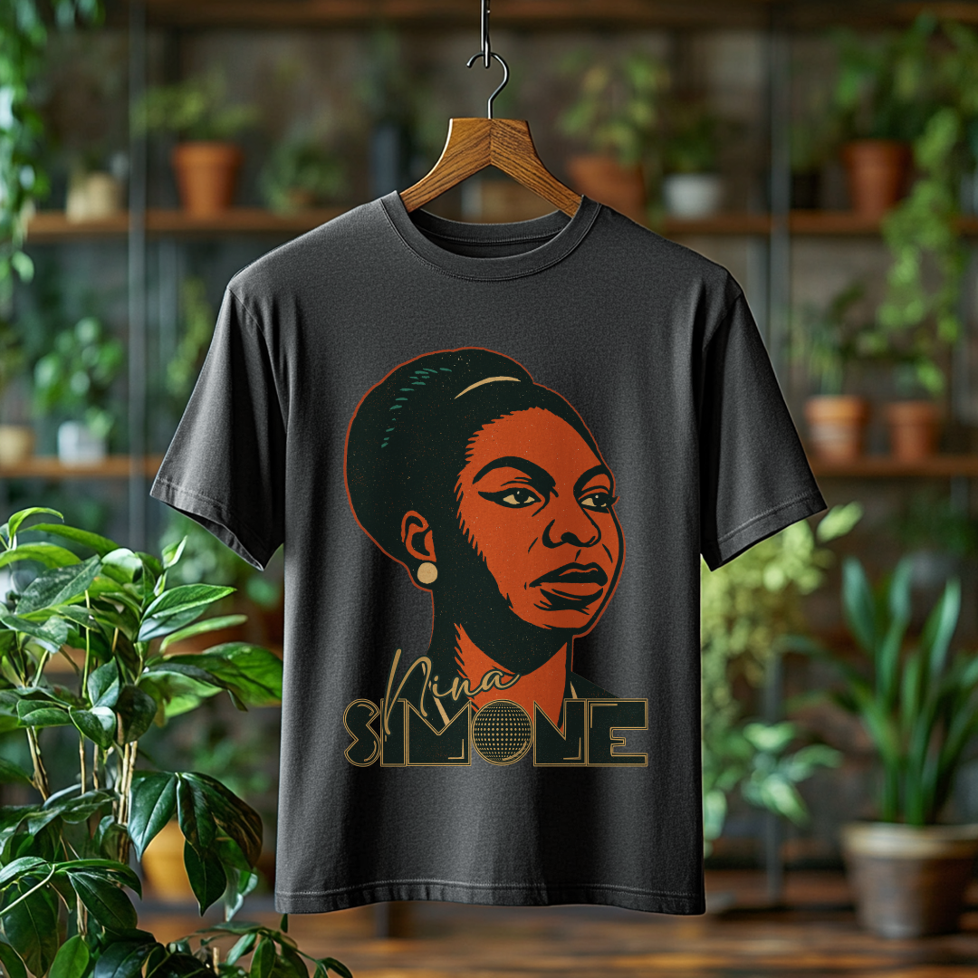 Nome do produto: Camiseta Estonada Nina Simone