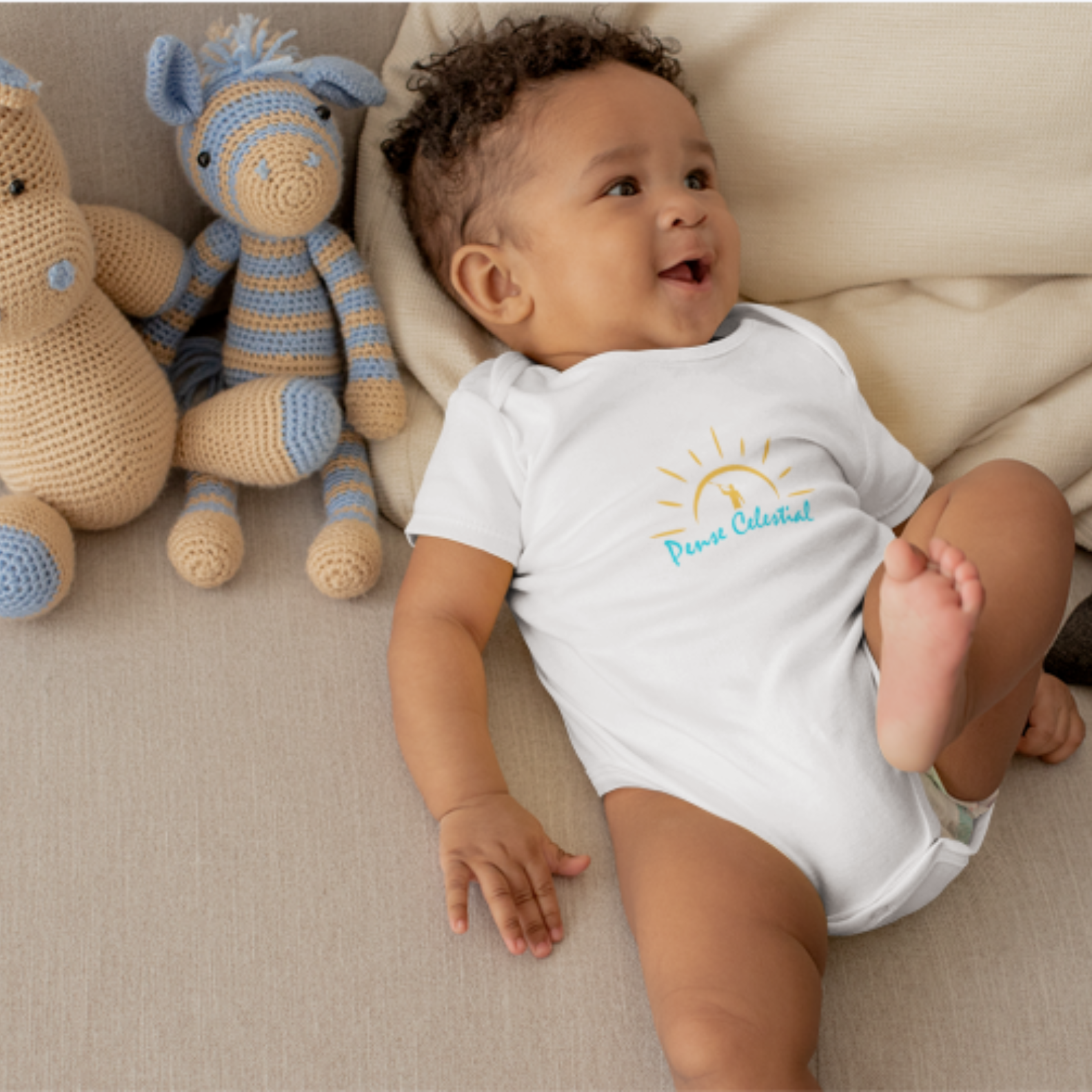 Body Infantil Cristão - Pense Celestial