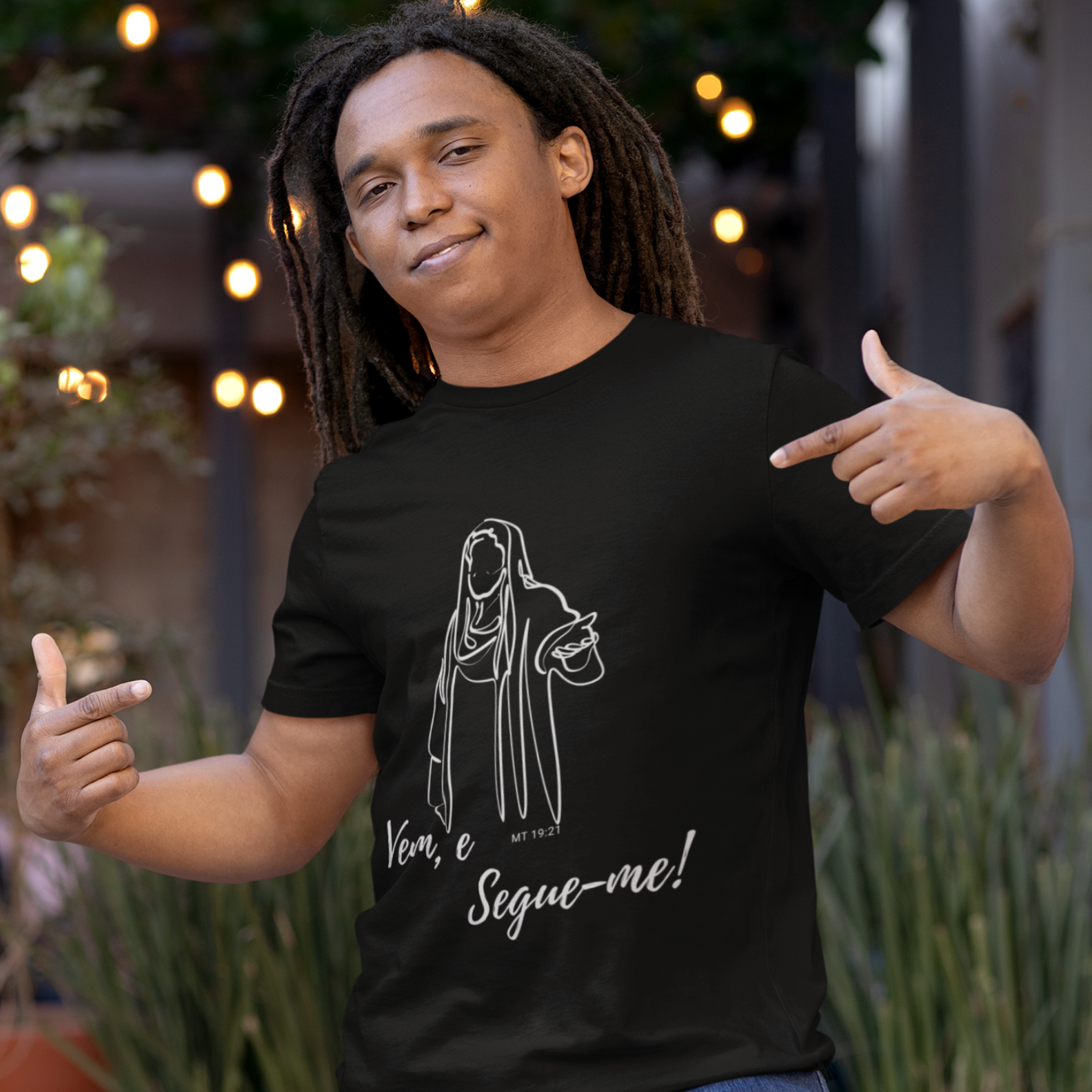 Camiseta Cristã - Vem e Segue-me!