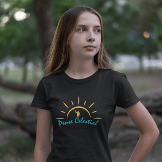 Camiseta Cristã Feminina - Pense Celestial