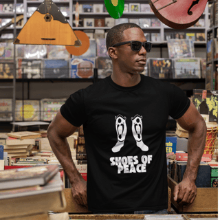 Camiseta Cristã - Shoes Of Peace
