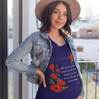 Camiseta Cristã Feminina - Maternidade é Eterna