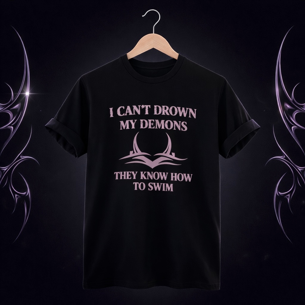 [BÁSICA] CAMISETA I CAN’T DROWN MY DEMONS