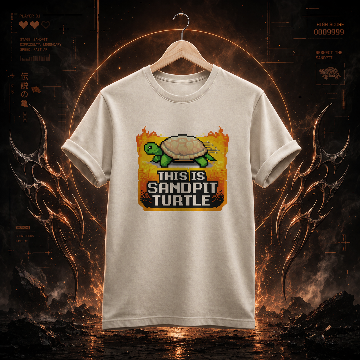 [PREMIUM] CAMISETA THIS IS SANDPIT TURTLE “OFF-WHITE”