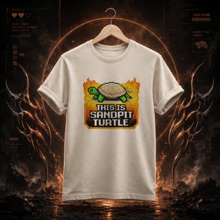 [PREMIUM] CAMISETA THIS IS SANDPIT TURTLE “OFF-WHITE”