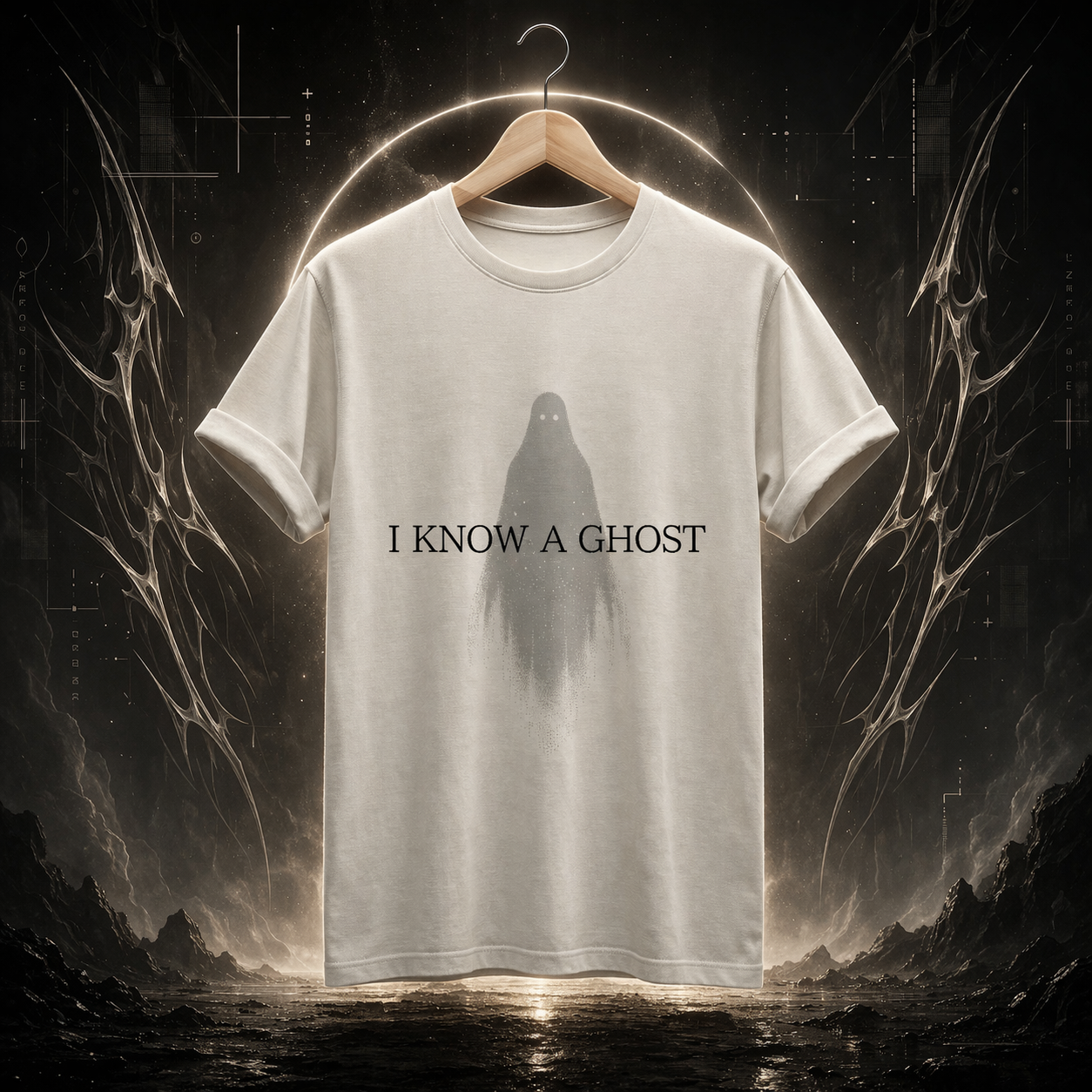 [PREMIUM] CAMISETA I KNOW A GHOST “OFF-WHITE”