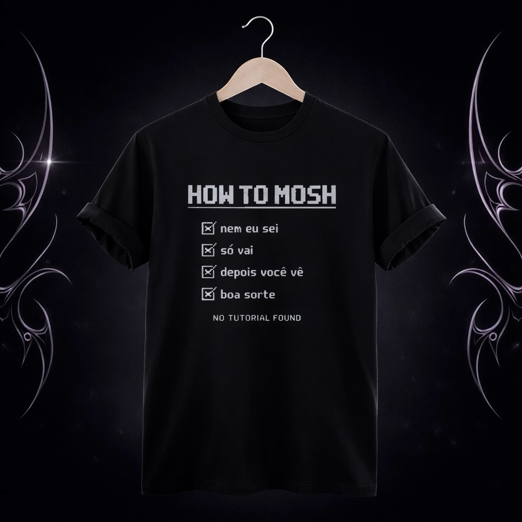 [BÁSICA] CAMISETA “HOW TO MOSH”