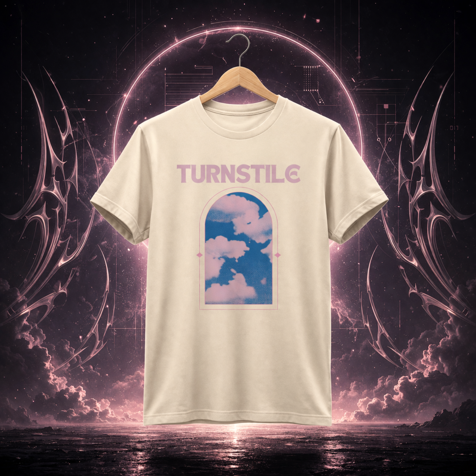 [PREMIUM] CAMISETA TURNSTILE “OFF-WHITE”