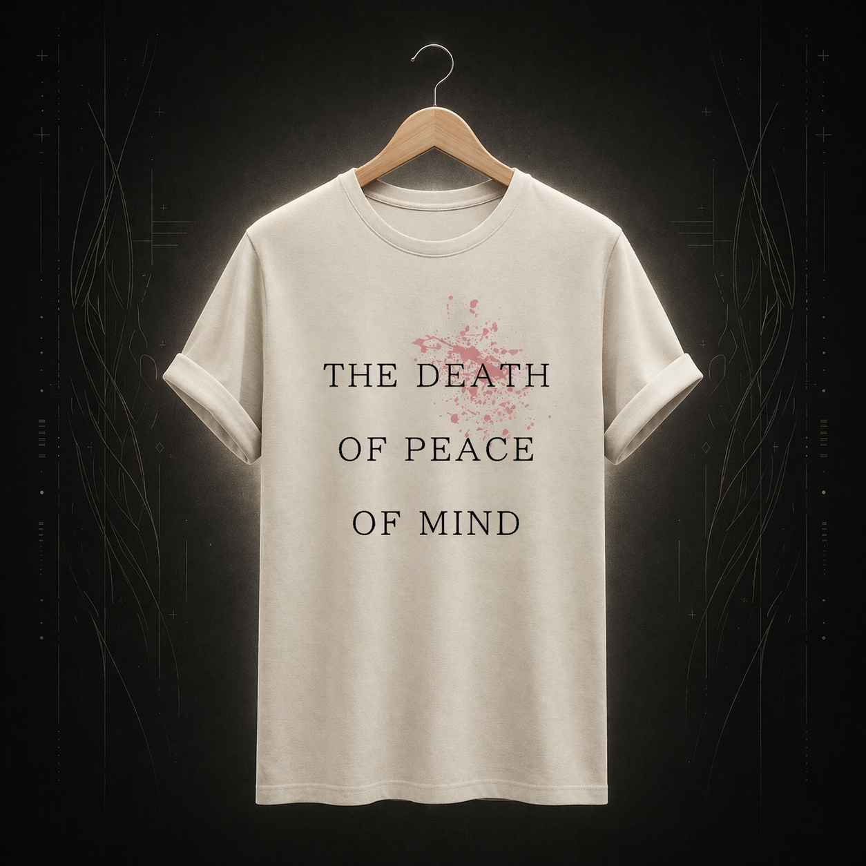 Nome do produto: [PREMIUM] CAMISETA THE DEATH OF PEACE OF MIND “OFF-WHITE”