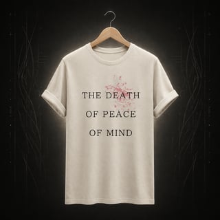 [PREMIUM] CAMISETA THE DEATH OF PEACE OF MIND “OFF-WHITE”