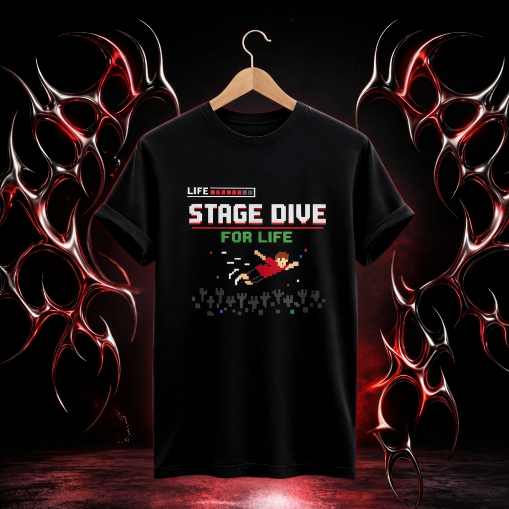 [PREMIUM] CAMISETA STAGE DIVE FOR LIFE