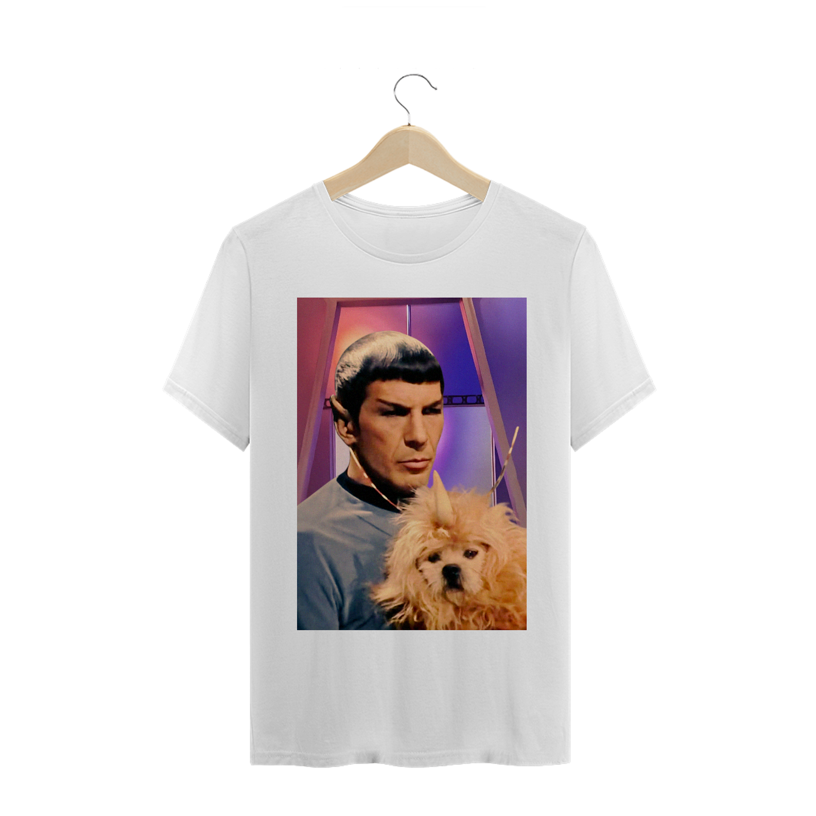 Camiseta Star Trek — Spock & Dog