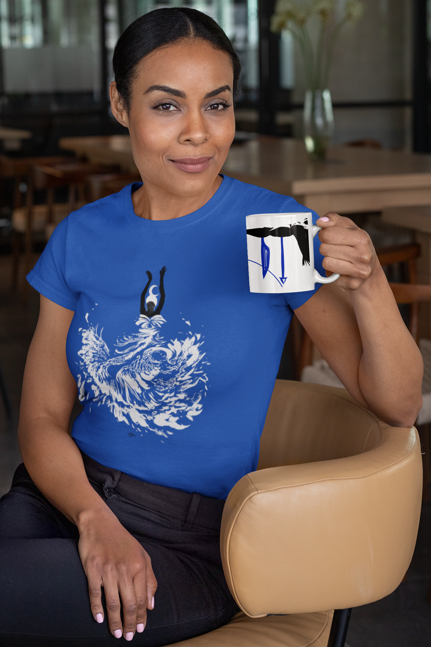 Nome do produto: Camisa Yemanjá Quality Corte Masculino