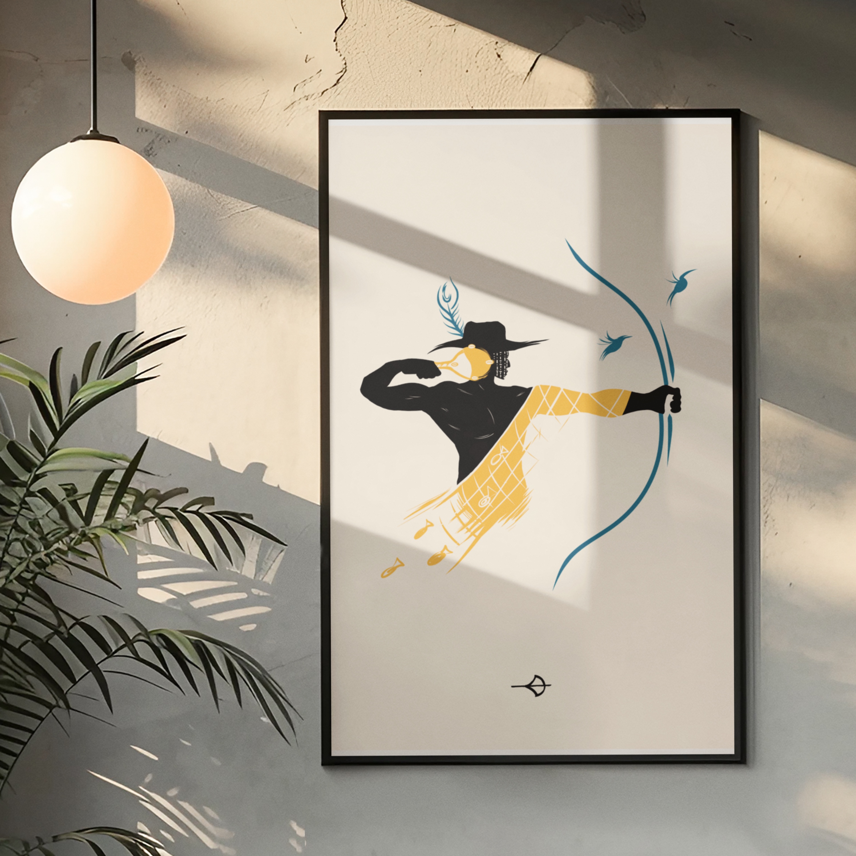 Nome do produto: Poster Logun Edé Vertical