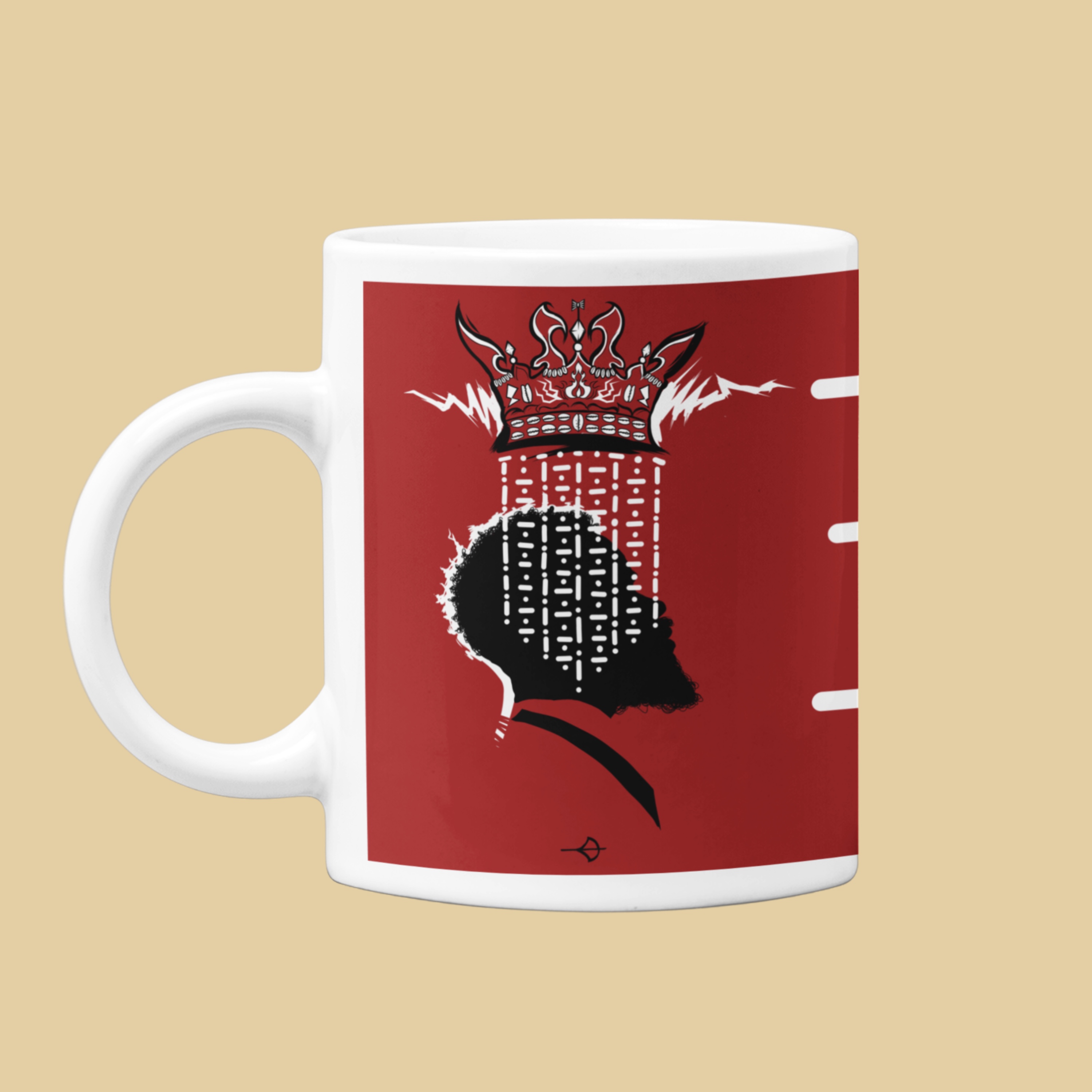 Nome do produto: Caneca Xangô Rei (Escarlate)