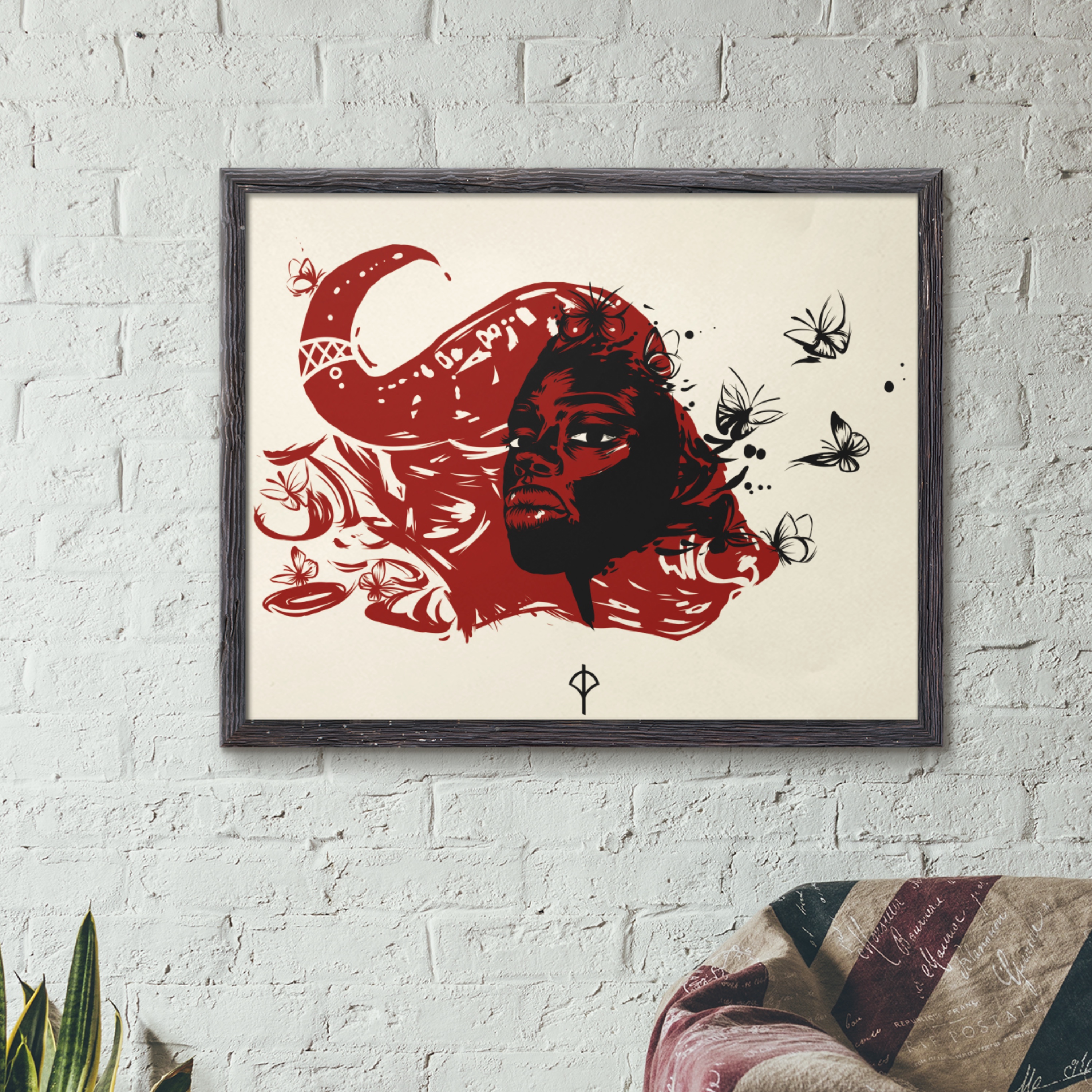 Nome do produto: Poster Iansã fundo branco